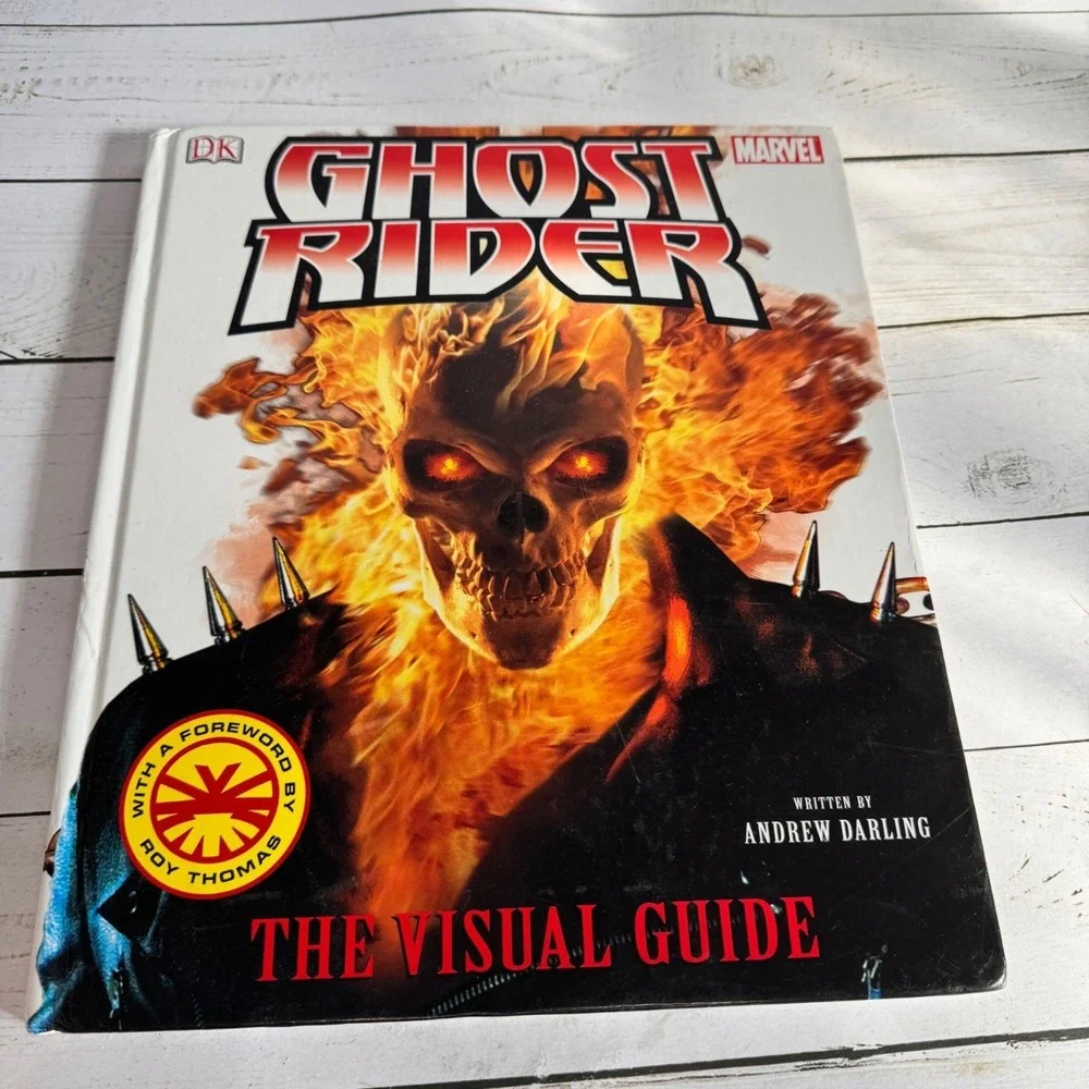 Ghost Rider The Visual‎ Guide Andrew Darling DK HC Marvel 2007 Movie Tie-In